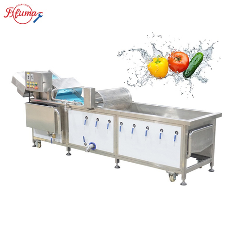 Vegetable Fruit Washing Cleaning Blanching Machine Plan