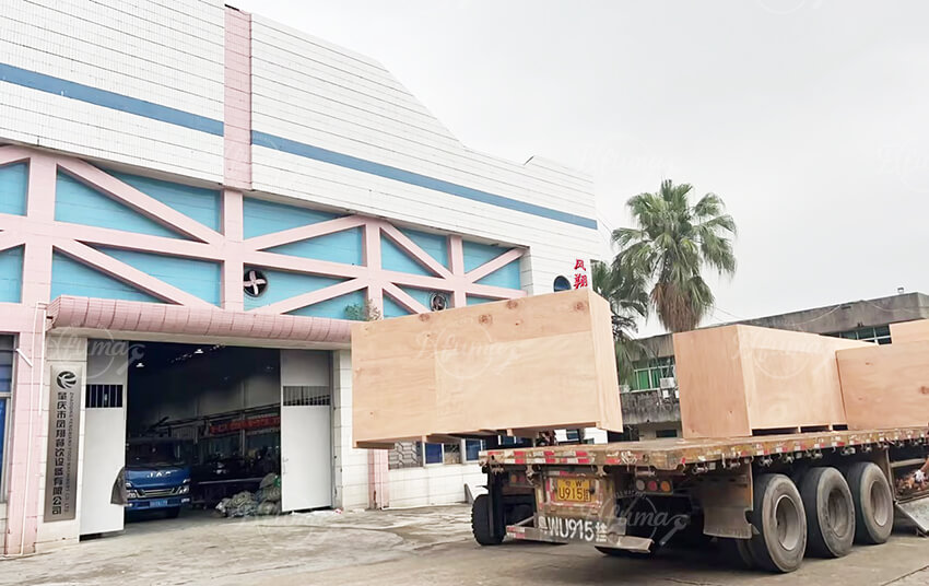 Mango processing equipment shipment Mango processing equipment shipment