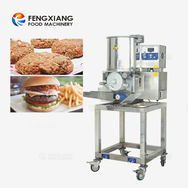 Fengxiang FX-2000 Chicken Nugget Burger Forming Machine Meat Pie Molding Hamburger Patty Making Machine