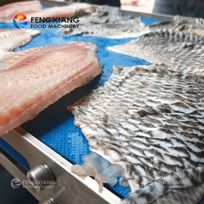 FQS-400 Fish Skin Removing Salmon Tilapia Squid Peeling Machine