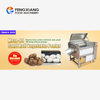 Fengxiang MSTP-80 Brush Roller Sweet Potato Cassava Edamame Hair Removal And Washing Peeling Machine