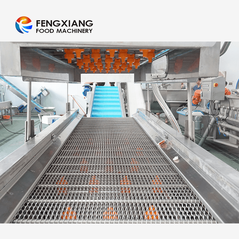 Cassava Washing Peeling Cutting Dicing Drying Production Processing Line