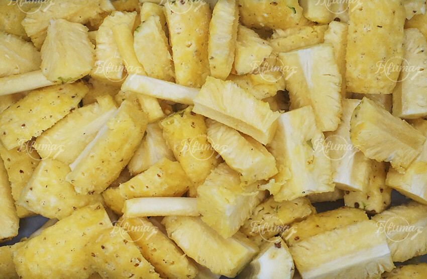 Pineapple Processing Line for Dried Fruit Production, Peeling, Cutting & Drying Solution