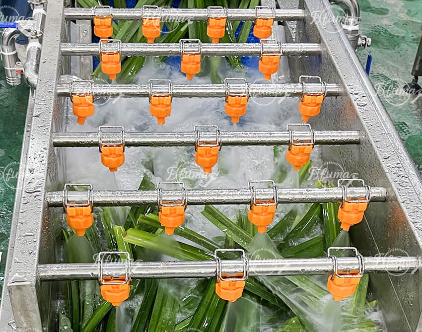 Pandan Leaves Processing Solution Bubble Washing and Cutting Machine