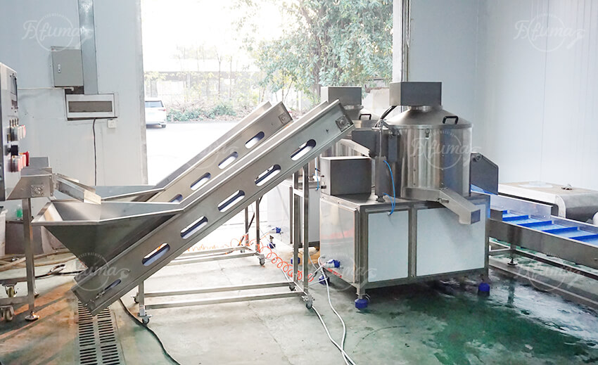 blade peeling machine for potatoes
