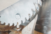 Double-Head Coconut De Husking Shell Removing Machine