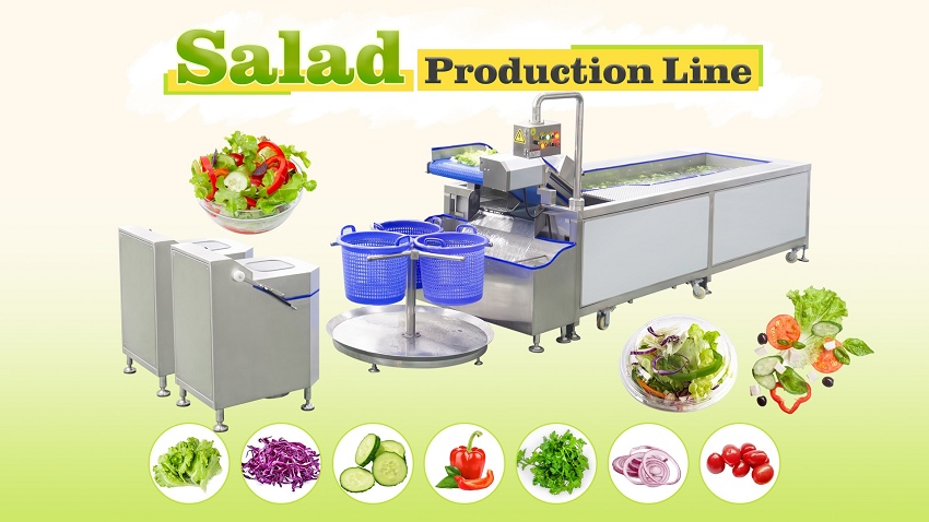 vegetable washing dewatering machine