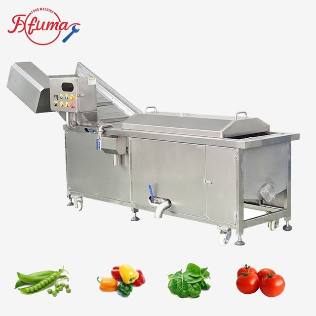 Vegetable Fruit Blanching Machine Cabbage Potato Chips Boiling Equipment