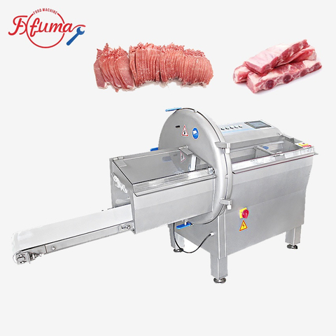 Fuma FKP-25 Automatic Frozen Meat Steak Bacon Ham Slicer Cutter Cutting Slicing Machine
