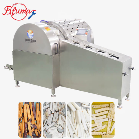 Vegetable Cutting Shredding Machine For Sweet Potatoes Carrots Radish