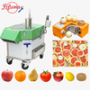 Fruit Peeling Cutting Machine for Apple, Orange, Lemon and Citrus Processing
