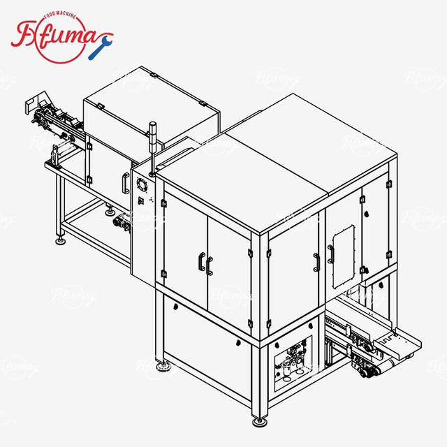 Automatic Pineapple Head And Tail Cutting Peeling Machine