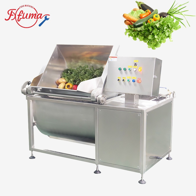 Vegetable Fruit Flip Bubble Washing Cleaning Machine
