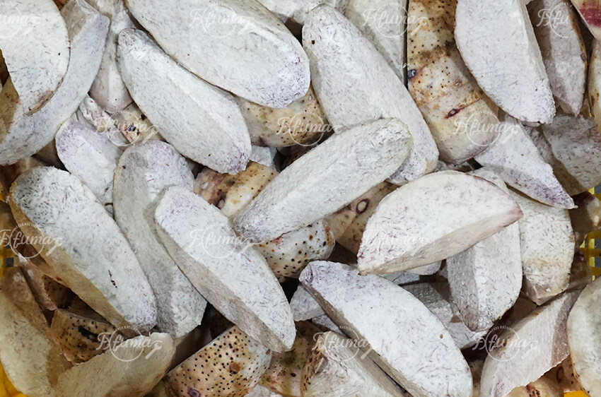 Taro Processing Line, Taro Washing Cutting Frozen Products and Packaging