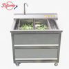 WASC-10 Ozone Ultrasonic Disinfection Bubble Vegetable Fruit Washing Cleaning Machine