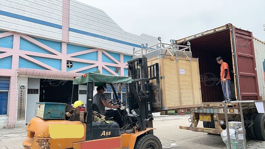 Potato Chips Production Line Shipped To African Customer