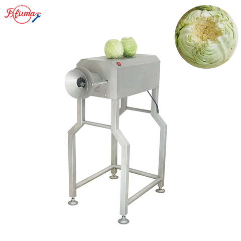  Commercial Chinese Cabbage Coring Removing Cutting Processing Machine