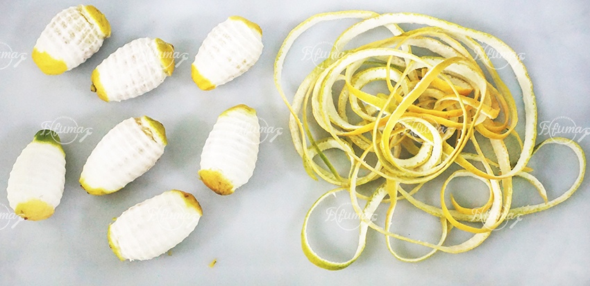 lemon peeling machine