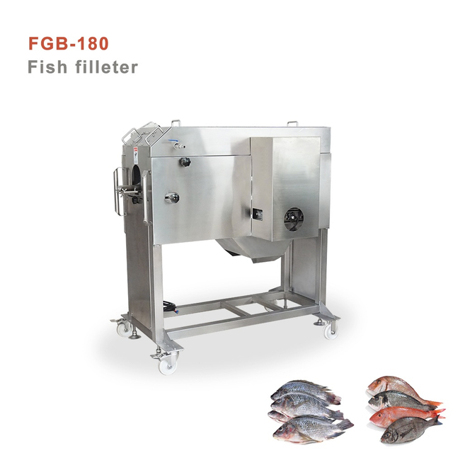FGB-180 Automatic Salmon Tilapia Fish Filleting Debone Cutting Processing Machine Equipment