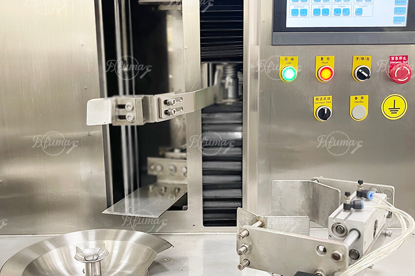 pineapple top and bottom cutting unit equipment