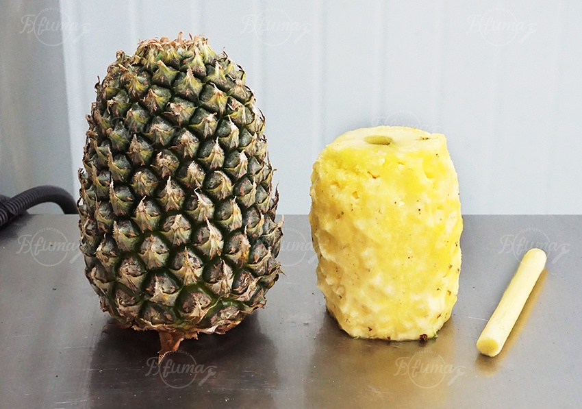 pineapple peeling