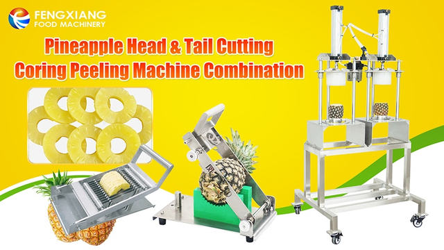 Pineapple Peeling, Coring & Cutting Equipment for Fresh-Cut Processing