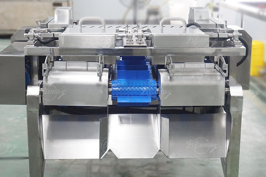 Conveyor Vegetable Cutting Machine