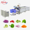 Vegetable Fruit Bubble Washing Cleaning Dehydrating Machine