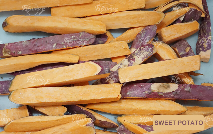 sweet potato cutting machine