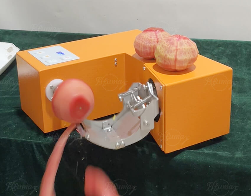 Fruit Peeling Cutting Machine for Apple, Orange, Lemon and Citrus Processing