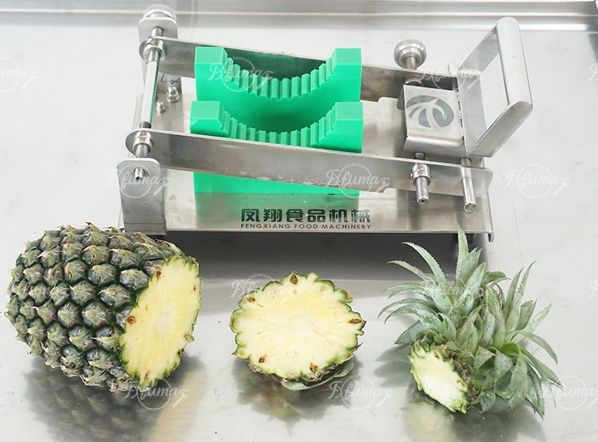 Pineapple Ring Cutting Peeling Coring Machine