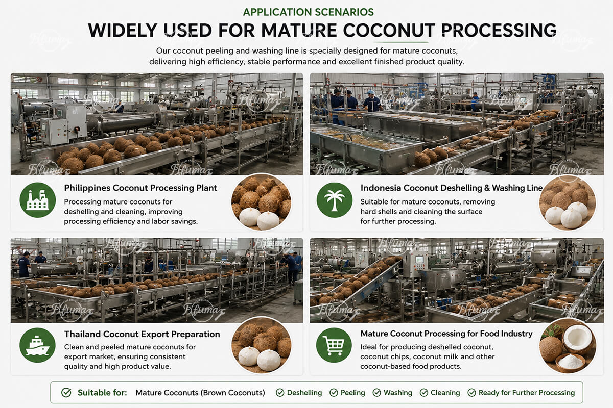 coconut processing plants