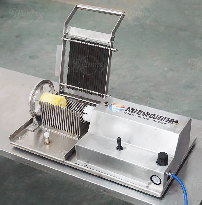 Pineapple Preparation & Cutting Machine | Pineapple Peeling, Coring and Cutting